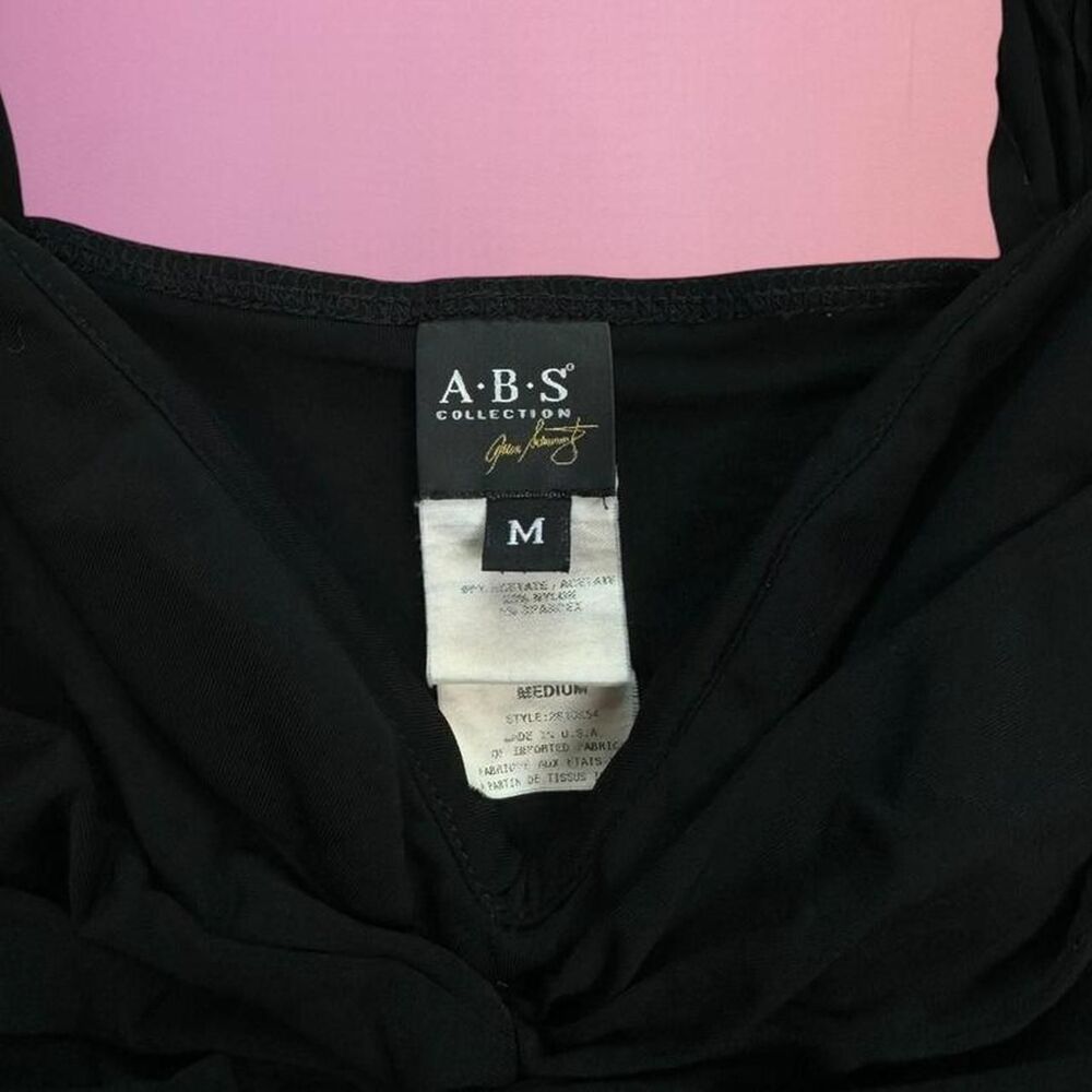Vintage black ruched babydoll chest tank top🎀 - Picture 4 of 4